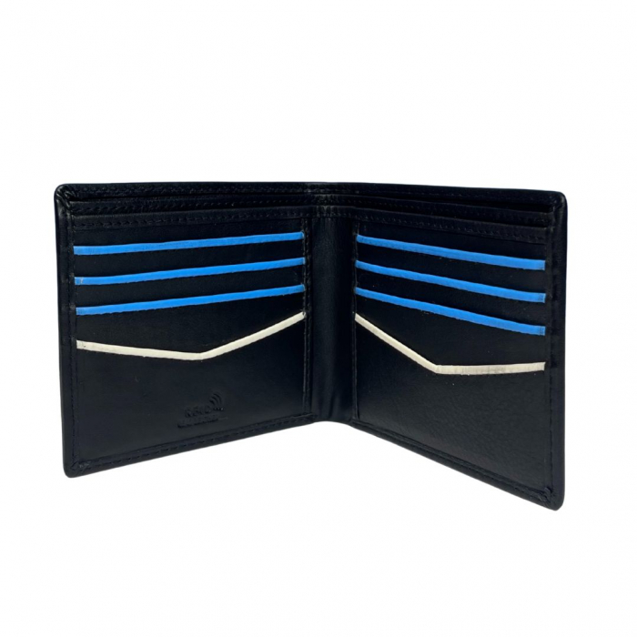 Blackburn Rovers Black Crest Wallet