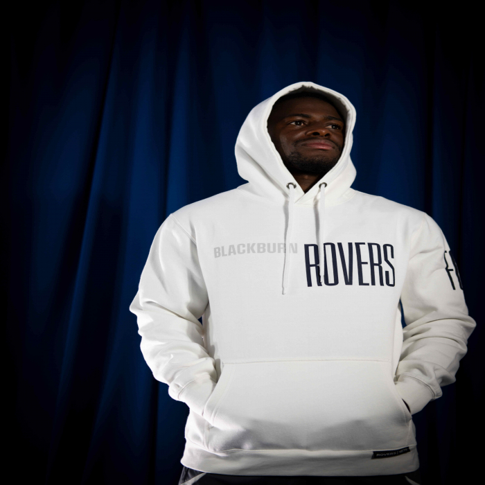 BRFC College Off white  Hoodie Blackburn Rovers