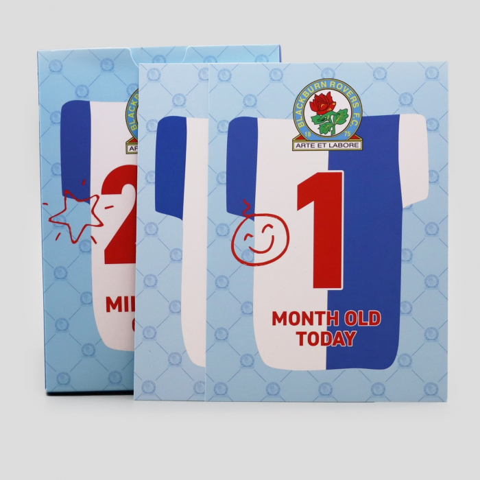 Blackburn Rovers Baby Milestone Cards