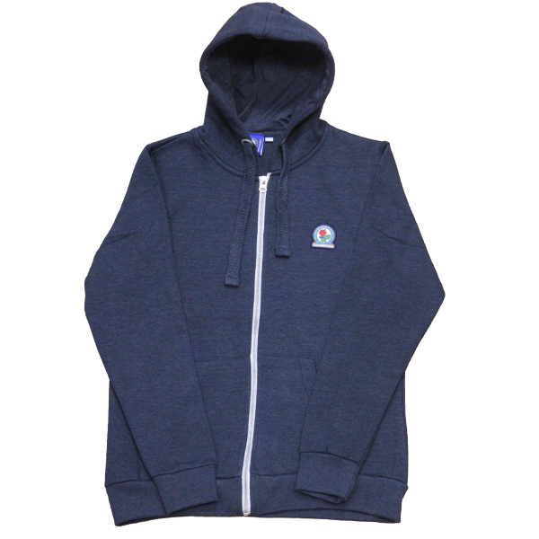 Rovers Ladies Navy Full Zip Hoody