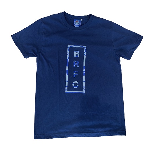 Rovers Navy BRFC Print T-shirt 
