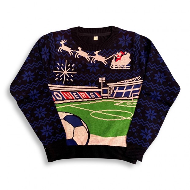 Rovers Kids Sleigh & Stadium Xmas Jumper