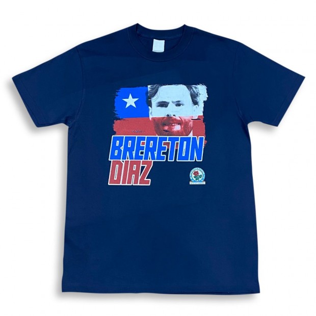 Rovers Adult Navy Brereton Diaz T-Shirt