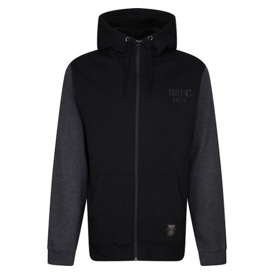 BRFC All Black Zip Hoodie