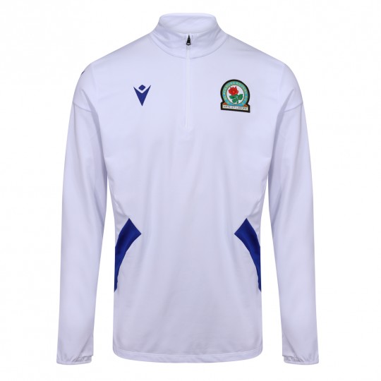 Rovers 22/23 Adult Training White 1/4 Zip Top