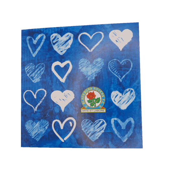 Rovers Heart Valentines card LV02
