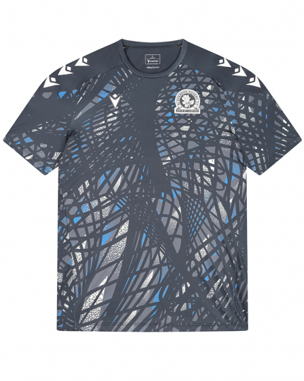 Blackburn Rovers Macron Warm Up T-Shirt - Adult