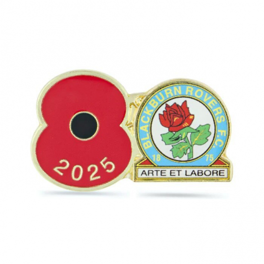 Rovers Poppy and Crest Badge 2025