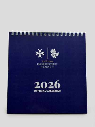 Blackburn Rovers Desktop 2026 Calendar