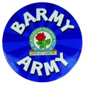 Rovers Giant Barmy Army Badge