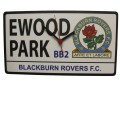 Rovers Wood Street Sign Clock
