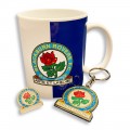 Rovers Mug, Keyring and Badge Set