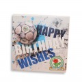 Rovers Splatter Ball Birthday Wishes Card B04