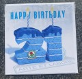 Rovers 21 Cake Card NB15