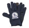Navy Crest Gloves
