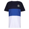 Navy/Royal/White Crest Kids T-Shirt