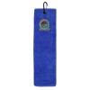 Golf Tri Fold Towel Royal