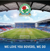 We Love Rovers Stadium card G13
