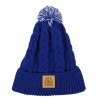 Chunky cable knit hat