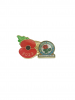 Rovers Poppy and Crest Badge 2023