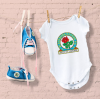 Blackburn Rovers Girl Onesie Card