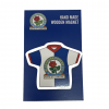 Blackburn Rovers Shirt Wooden Magnet