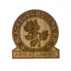Blackburn Rovers Wooden Crest Wall Sign