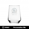 Blackburn Rovers Personalised Craft Beer Glass