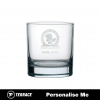 Blackburn Rovers Personalised Whiskey Glass