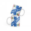 Blackburn Rovers Scarf No 1 Dad Mug