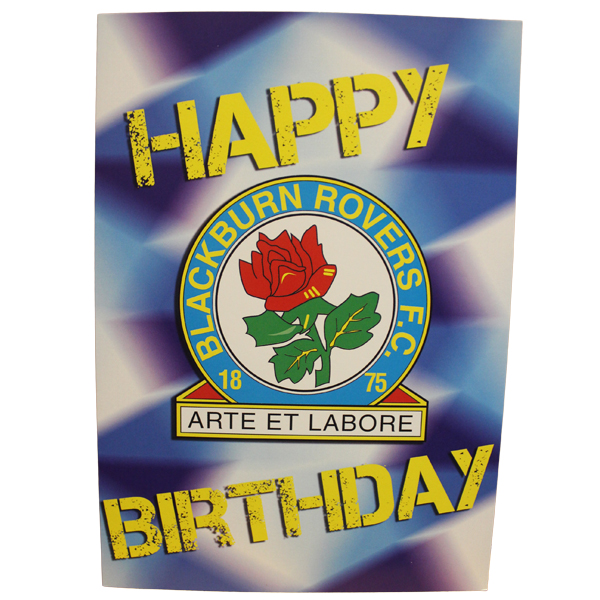 Rovers Birthday Card  
