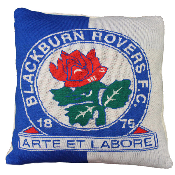Rovers Fleece Backed Knitted Cushion