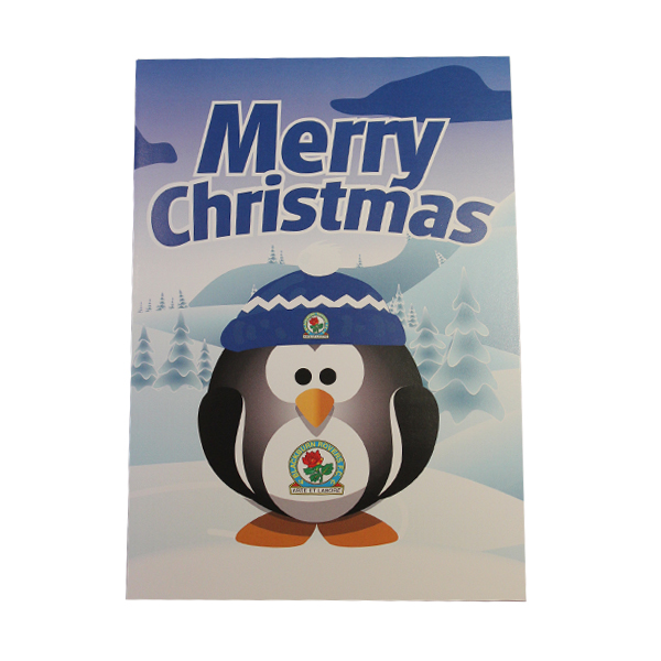 Rovers Penguin Christmas Card  