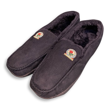Rovers Adults Navy Slippers