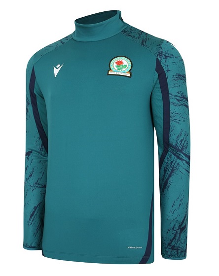 Rovers 21/22 Adult Teal Training 1/4 Zip Top