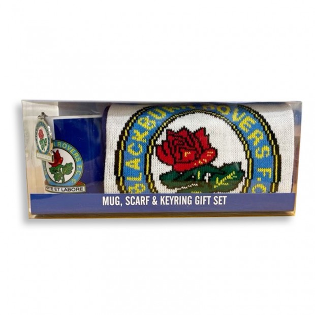 Rovers Scarf, Mug and Keyring Set