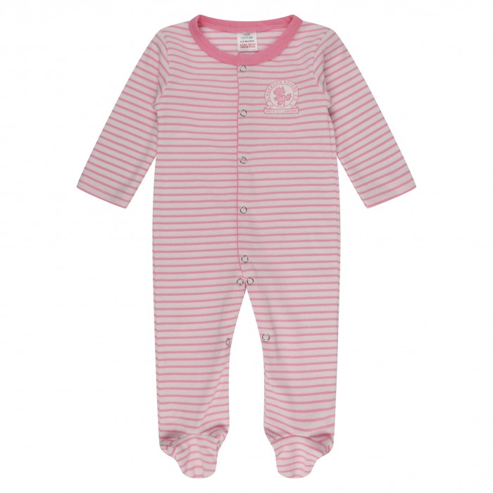 Rovers Baby Girls Sleepsuit