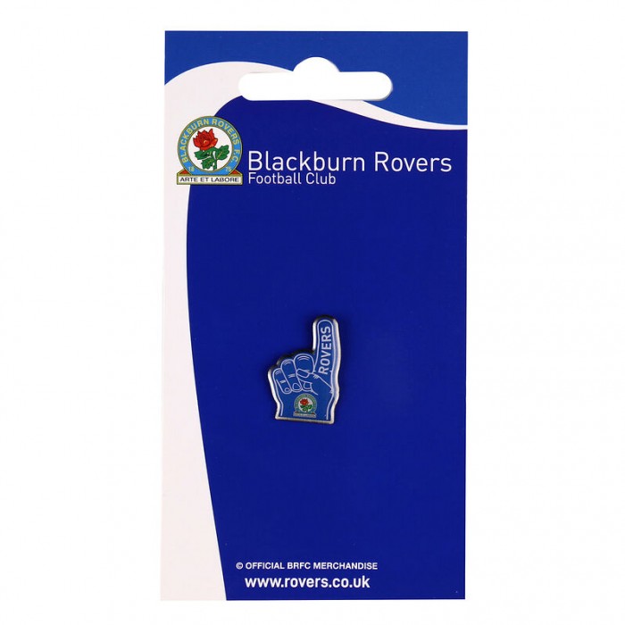 Foam hand pin badge