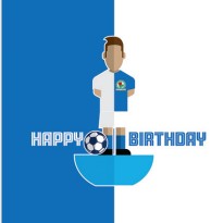 Blackburn Rovers Footy Figure Card B10