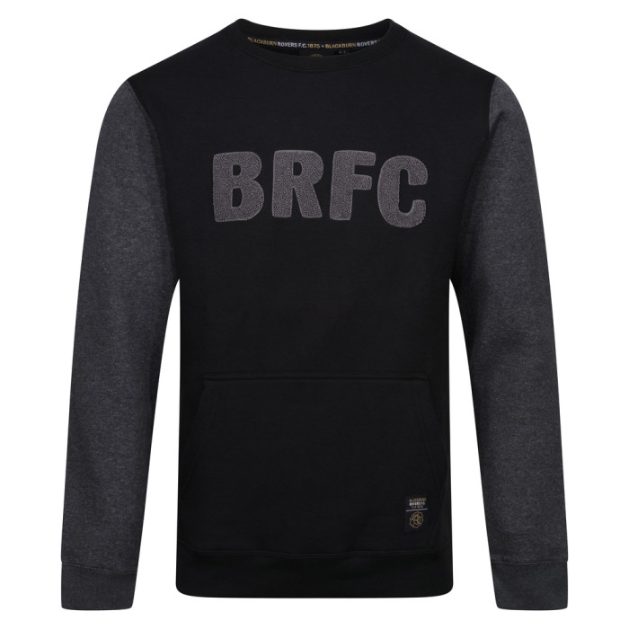 BRFC All Black Crewneck Kangaroo