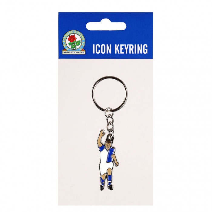 Rovers Glass Icon Key Ring