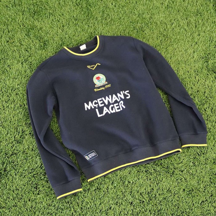 Blackburn Rovers 1992 Crewneck - Navy