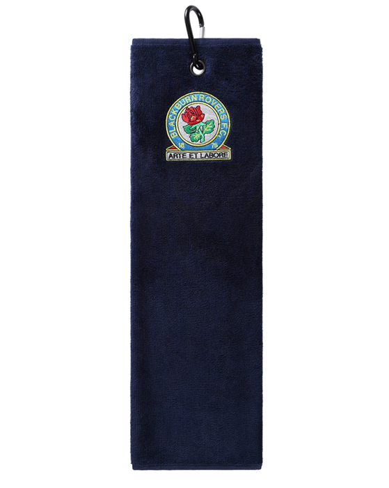 Blackburn Rovers Navy Golf Towel