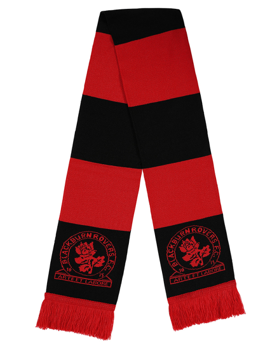 Blackburn Rovers Red & Black Scarf