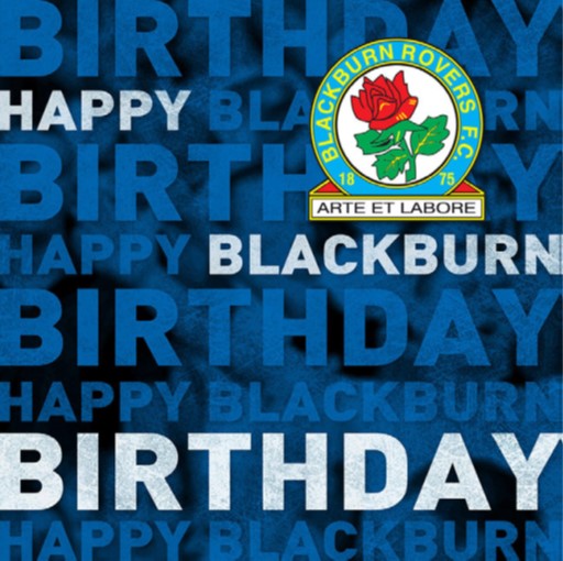 Happy Blackburn Birthday Card