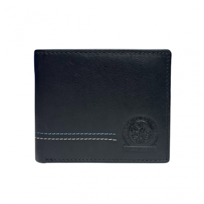 Blackburn Rovers Black Crest Wallet