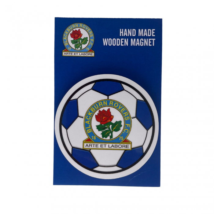 Blackburn Rovers Football Wooden Magnet