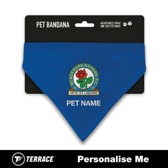 Blackburn Rovers Personalised Bandana