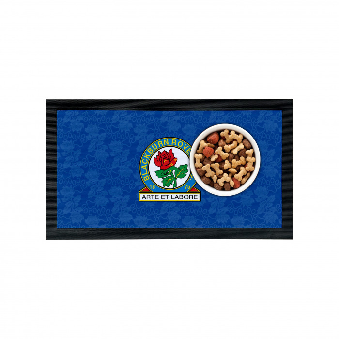 Blackburn Rovers Blue Crest Food Mat