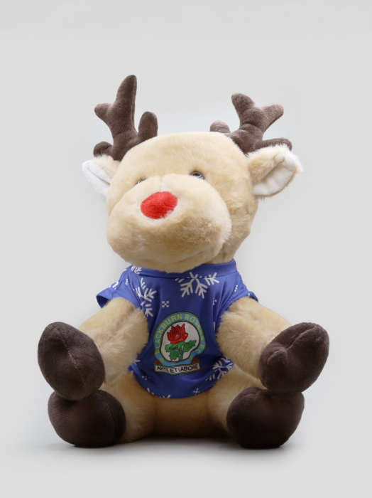 Blackburn Rovers Reindeer Soft Toy